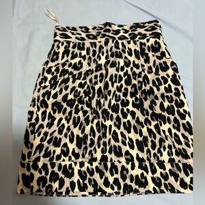 French Connection Leopard print skirt
